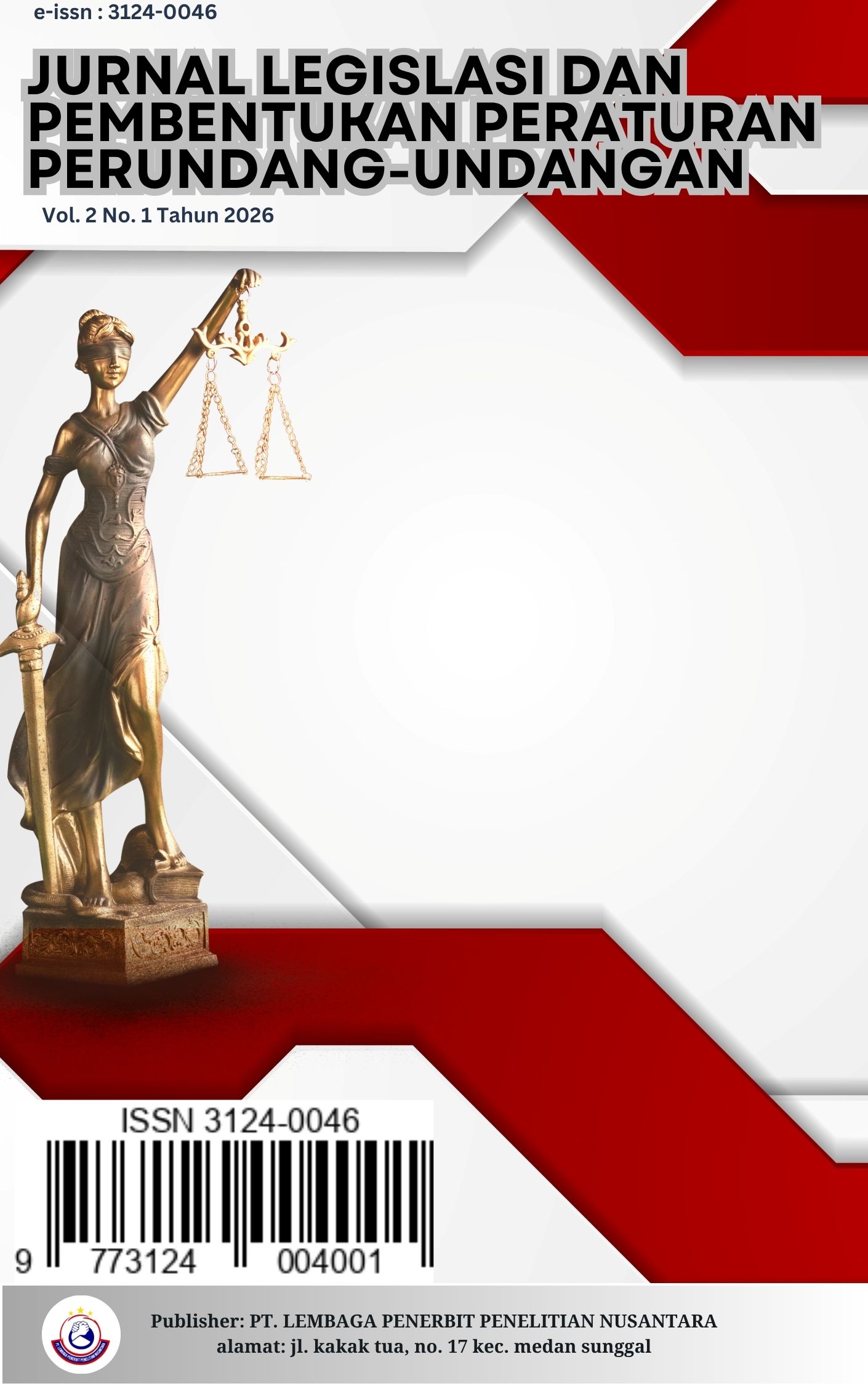 Jurnal Legislasi dan Pembentukan Peraturan Perundang-undangan
